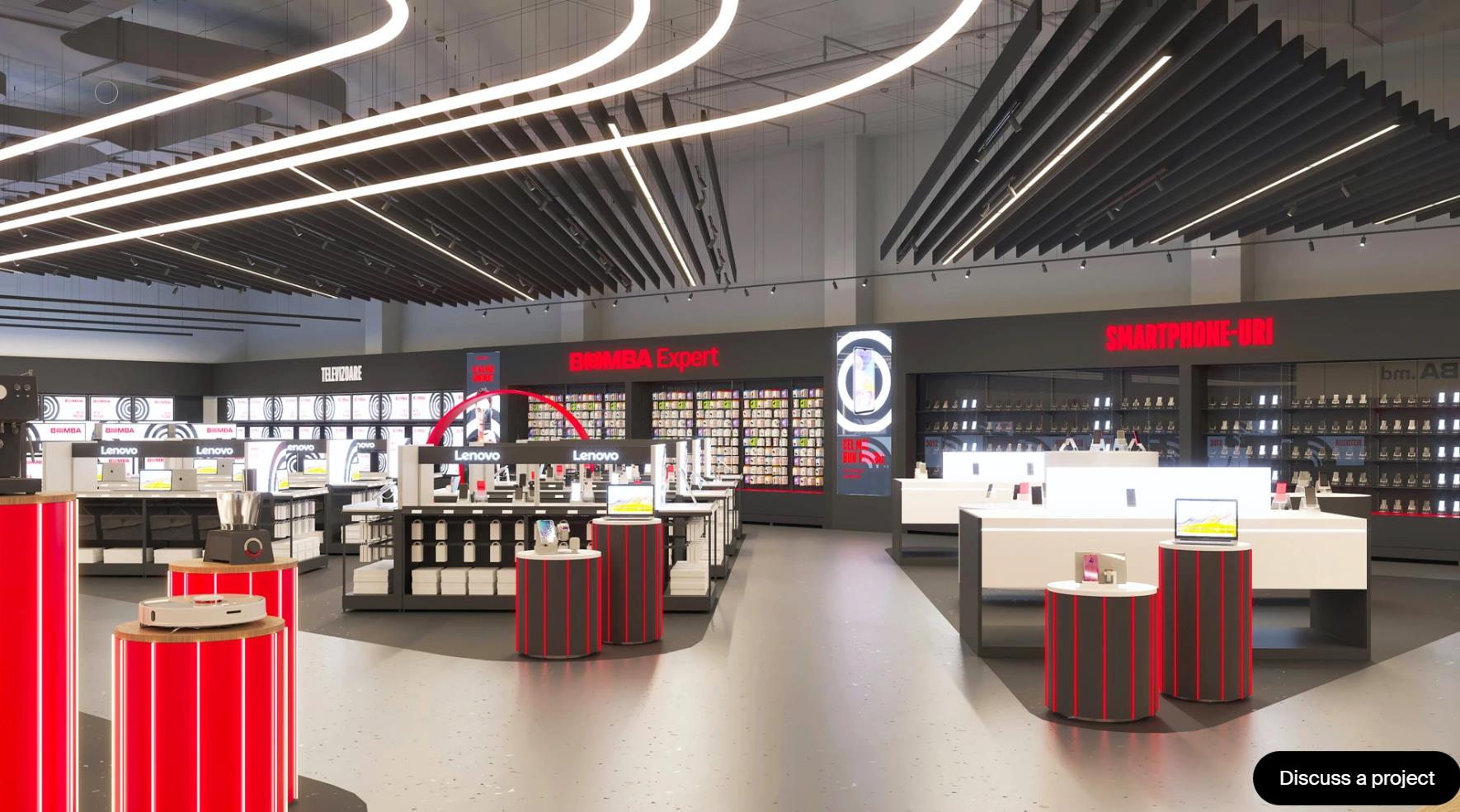 Bomba 電子與零售新品牌形象設計店鋪空間設計陳列設計 Bomba 電子與零售新品牌形象設計店鋪空間設計陳列設計