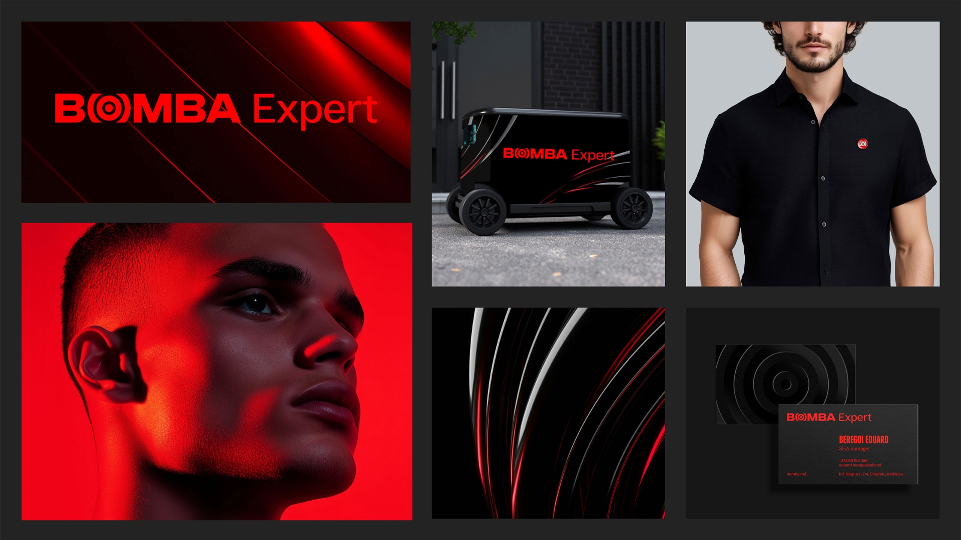 Bomba 電子與零售新品牌形象設計logo設計同心圓元素鞏固市場領導地位 Bomba 電子與零售新品牌形象設計logo設計同心圓元素鞏固市場領導地位