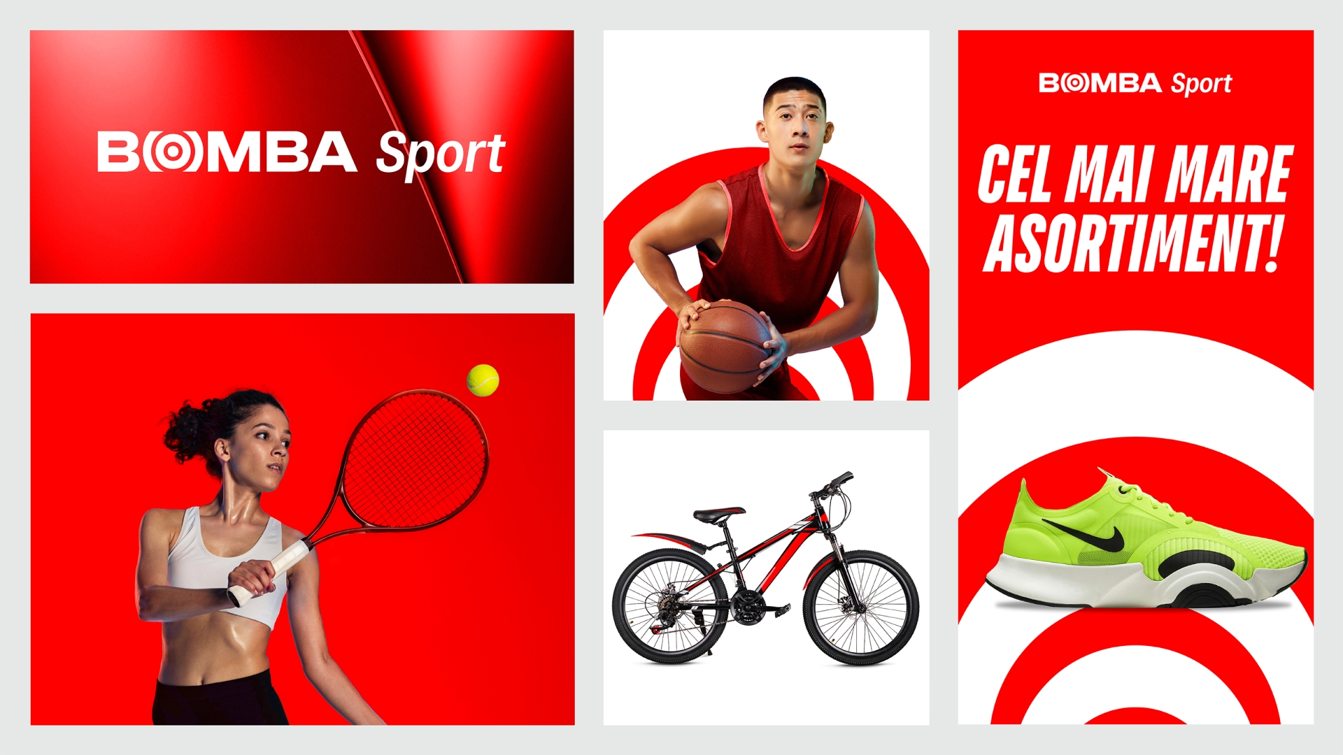 Bomba 電子與零售新品牌形象設計logo設計同心圓元素鞏固市場領導地位 Bomba 電子與零售新品牌形象設計logo設計同心圓元素鞏固市場領導地位