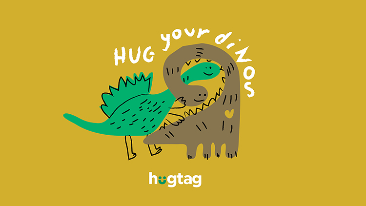 Hugtag公益品牌形象設(shè)計(jì)擁抱理念logo設(shè)計(jì)，倡導(dǎo)奉獻(xiàn)與團(tuán)結(jié)