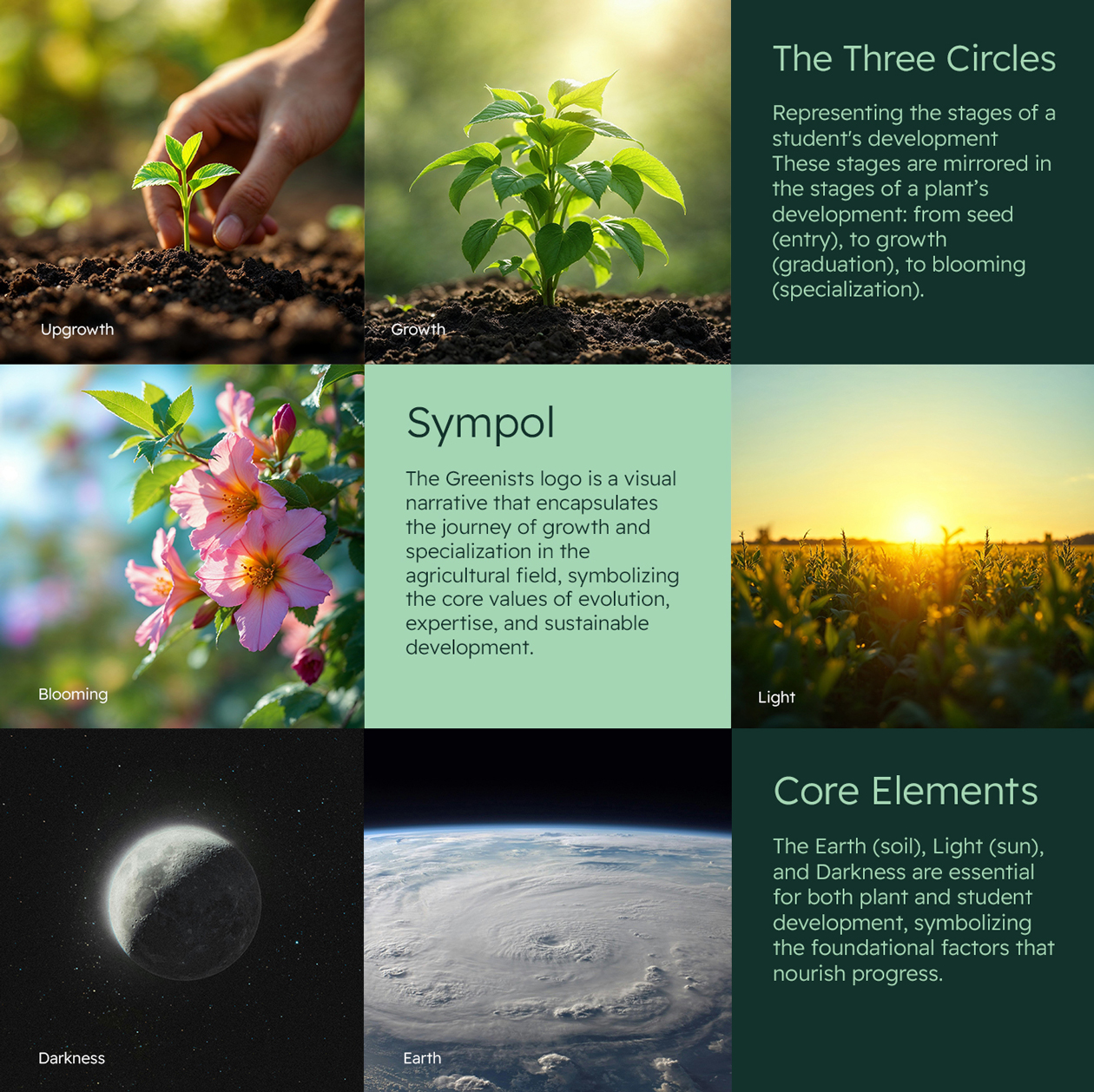 Greenists農(nóng)業(yè)教育學(xué)院綠色G字母logo設(shè)計(jì)vi視覺(jué)形象設(shè)計(jì)