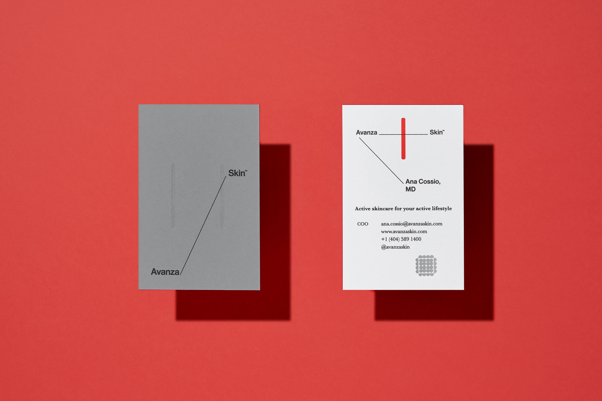 Avanza 運動員專用護膚品品牌形象logo$vi設計包裝設計，化學結構線條靈感