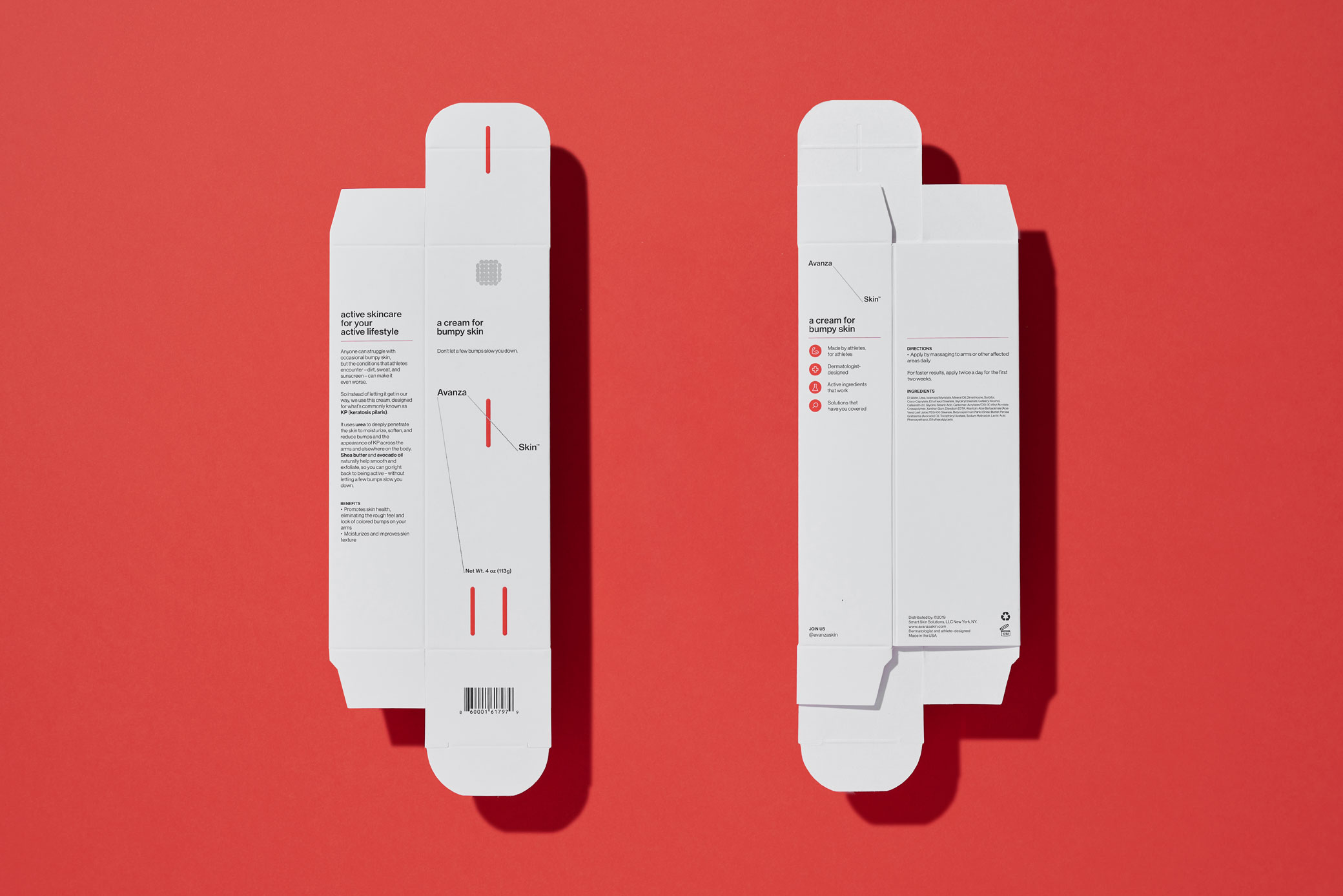 Avanza 運動員專用護膚品品牌形象logo$vi設計包裝設計，化學結構線條靈感