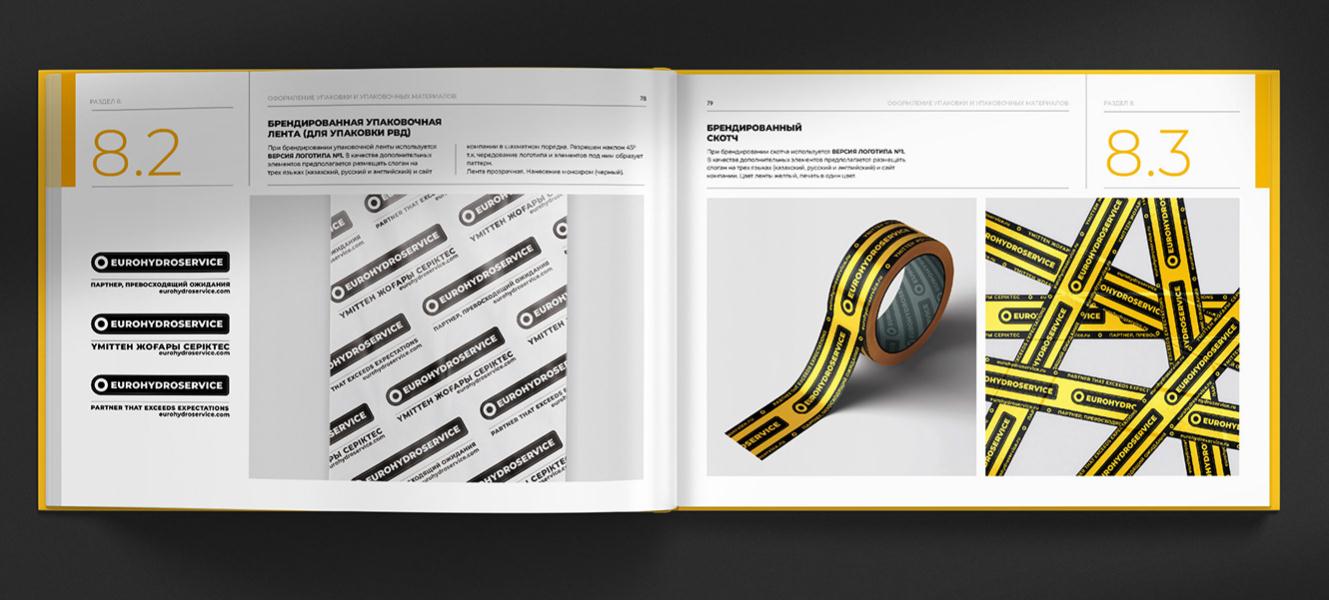 Eurohydroservice高壓軟管液壓應用系統制造設備品牌策劃logo設計vi設計