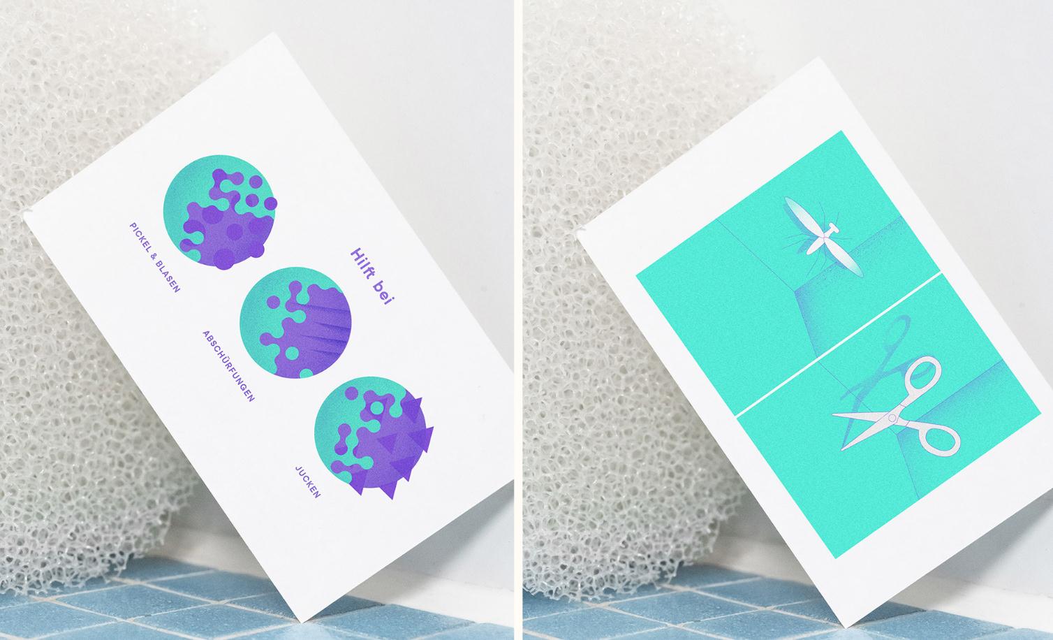 QIQU殼聚糖新型皮膚修復產品品牌策劃包裝設計，強烈對比色