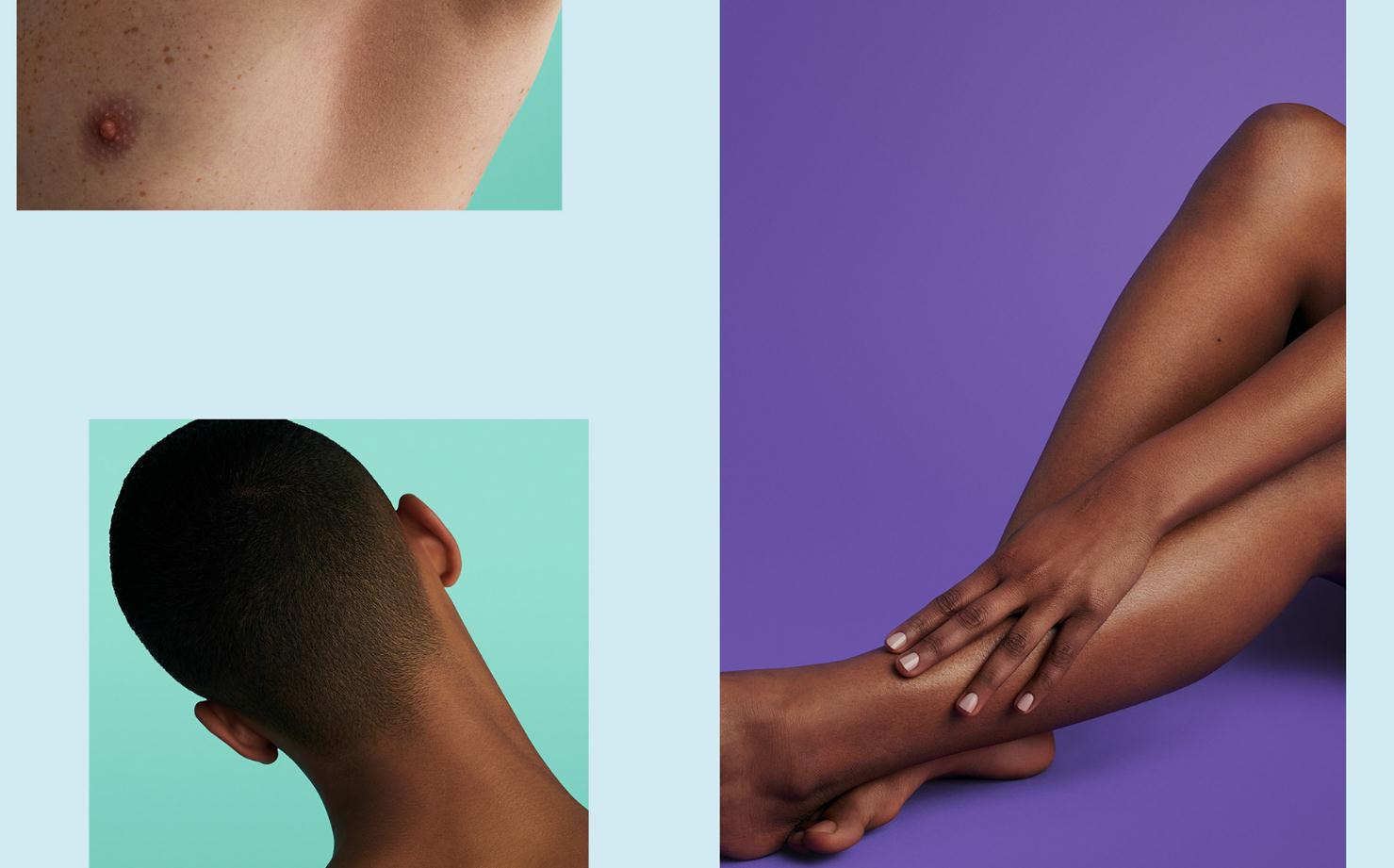 QIQU殼聚糖新型皮膚修復產品品牌策劃包裝設計，強烈對比色