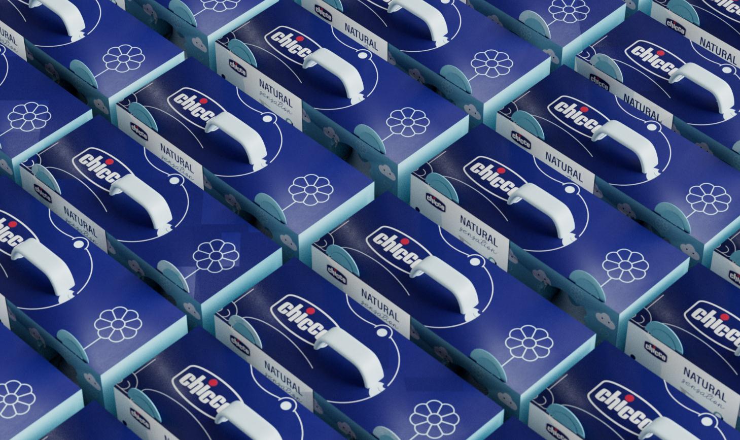 chicco嬰兒天然日化洗護產(chǎn)品“熊貓”吉祥物設(shè)計包裝設(shè)計