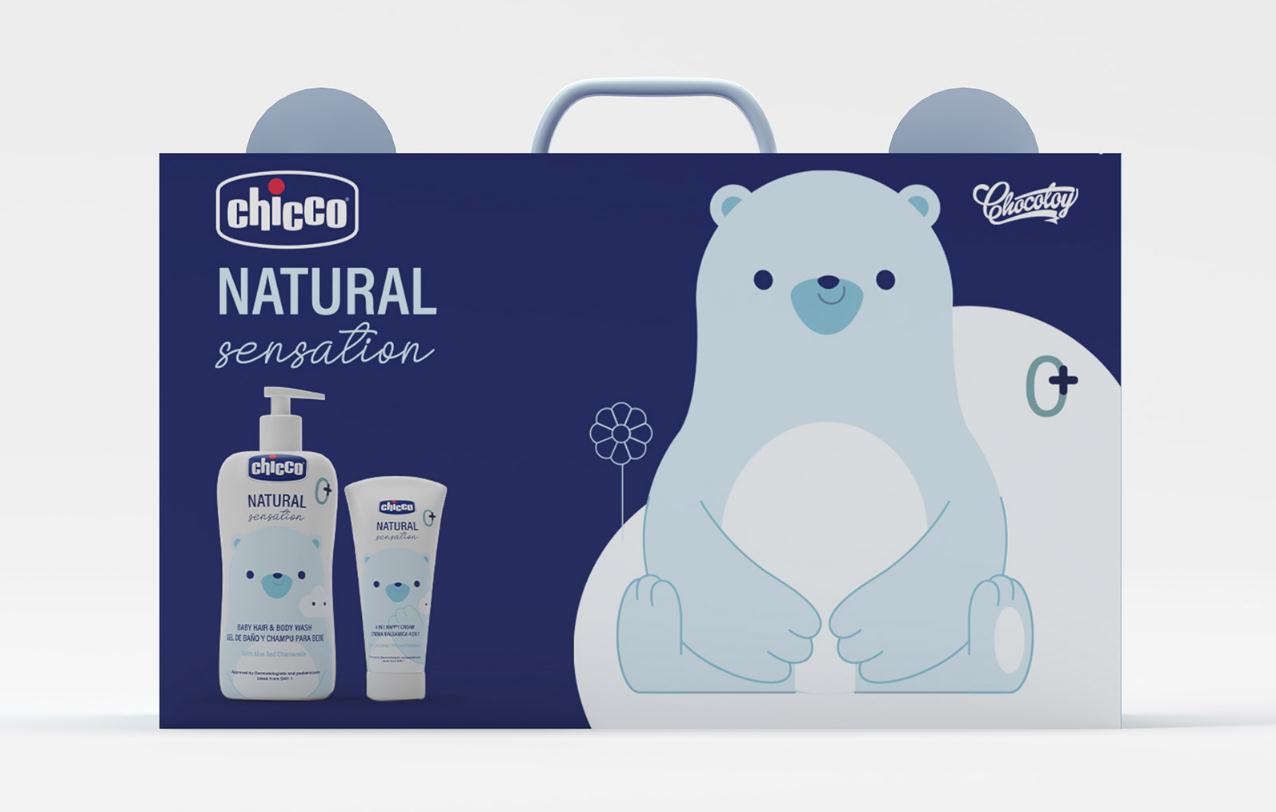 chicco嬰兒天然日化洗護產(chǎn)品“熊貓”吉祥物設(shè)計包裝設(shè)計