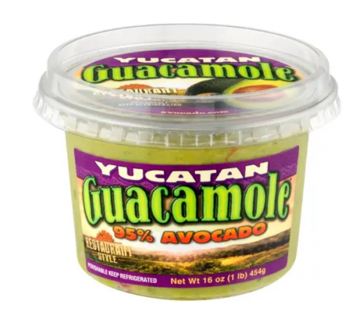 尤卡坦鱷梨醬品牌重塑舊包裝設計