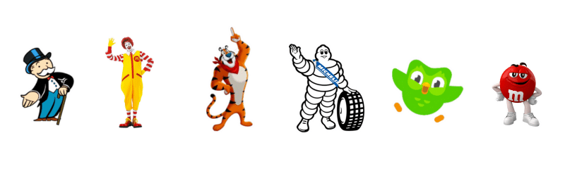 全球知名品牌吉祥物