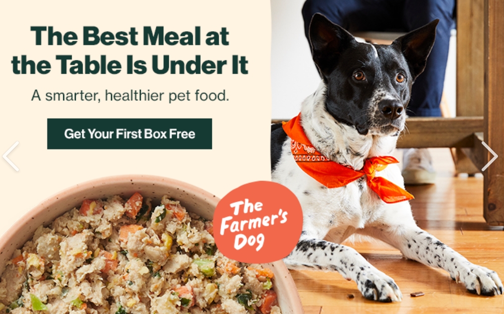 農夫的狗狗糧專業菜單