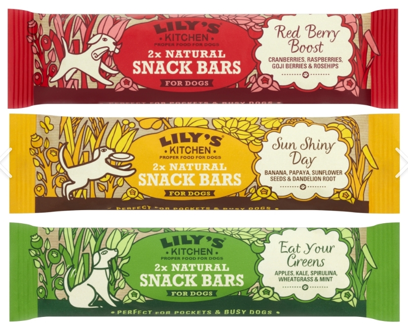 莉莉的廚房狗糧包裝設計：優質食品和品牌標識