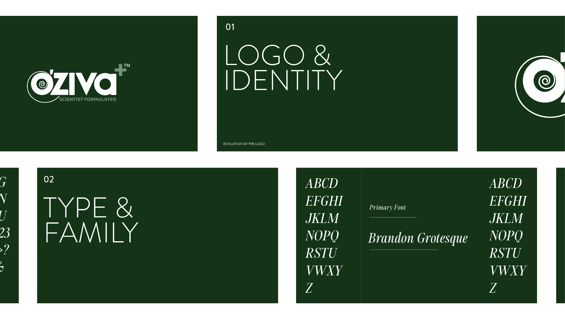 OZiva印度草本保健品生發精華液品牌設計