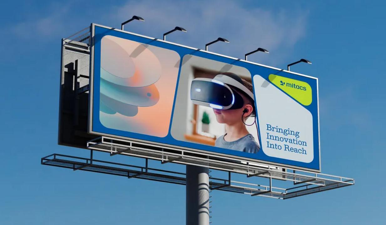 加拿大Mitacs企業創新孵化器投資公司新品牌視覺設計logo&vi設計