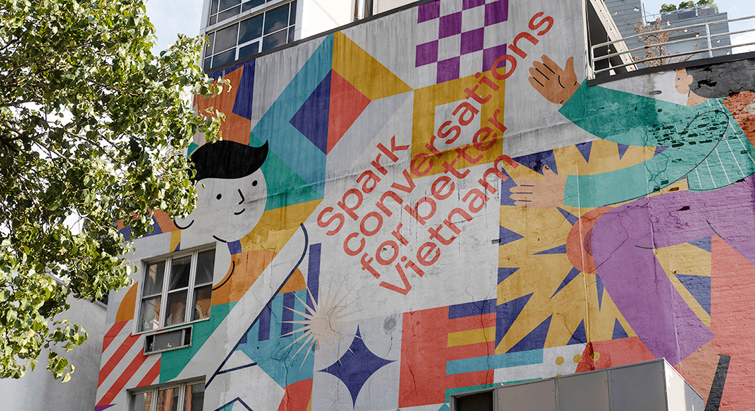 ForGood 幫助弱勢群體公益組織logo設計品牌vi視覺形象設計“多彩的萬花筒”元素