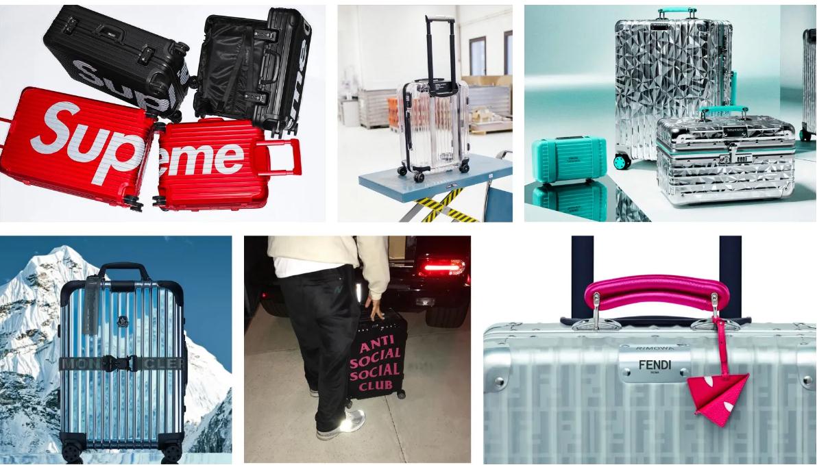 Rimowa 與 Supreme、Off White、Tiffany、Anti Social Social Club、Fendi……以及 Moncler 合作