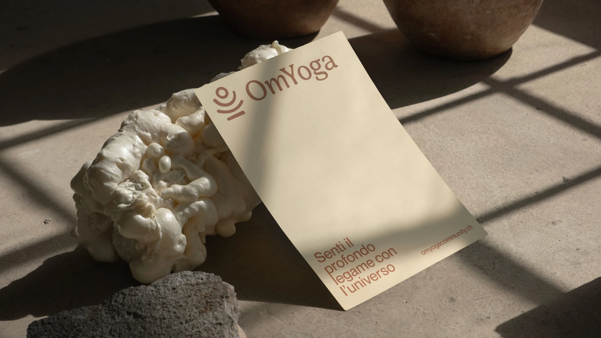 OmYoga 健康與瑜伽品牌設(shè)計-logo&vi設(shè)計公司