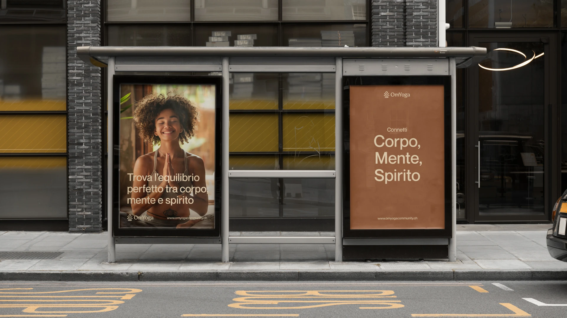 OmYoga 健康與瑜伽品牌設(shè)計-logo&vi設(shè)計公司