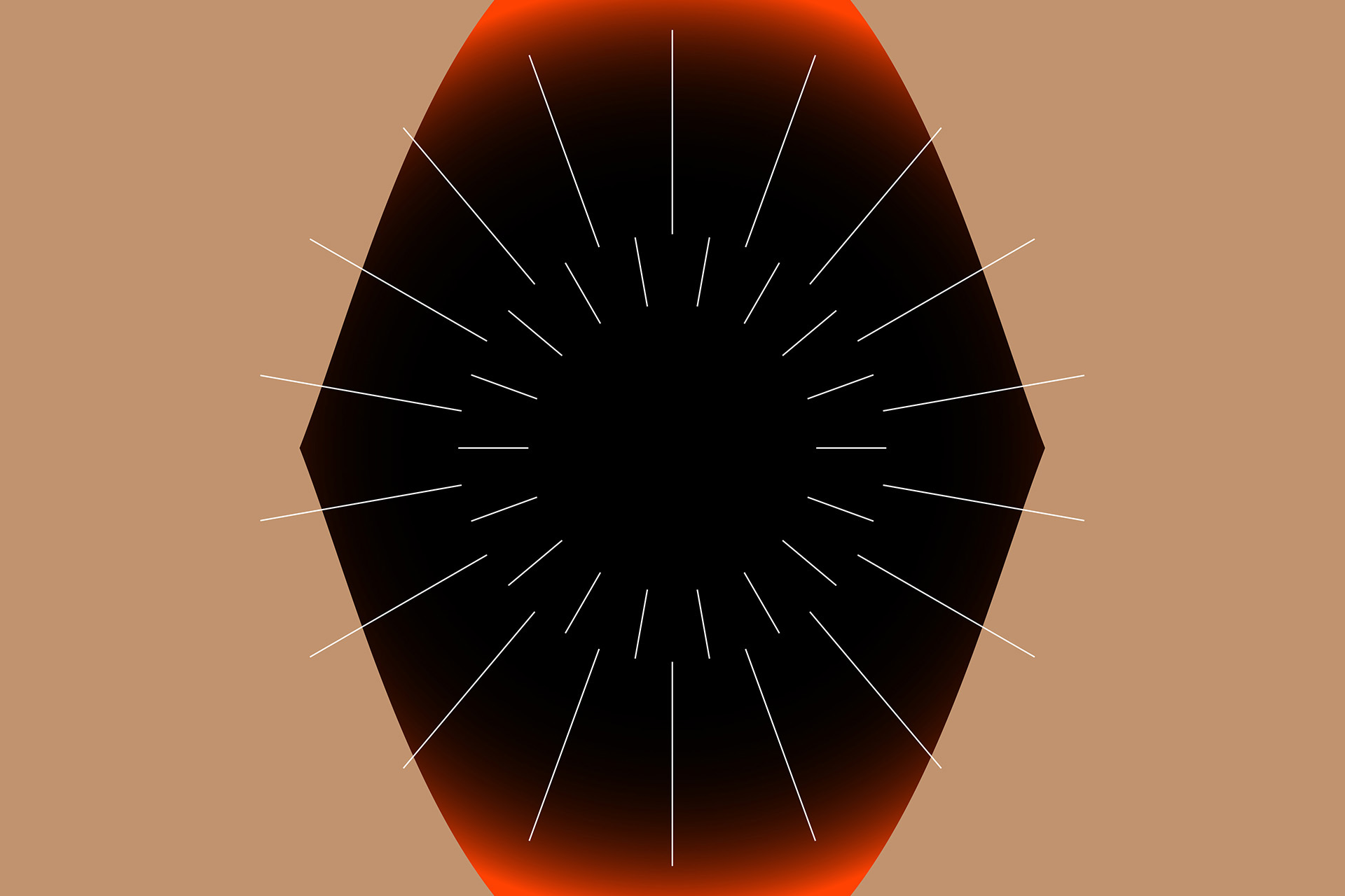 Otodo 品牌咨詢公司logo設計vi形象設計橙色線條光芒元素