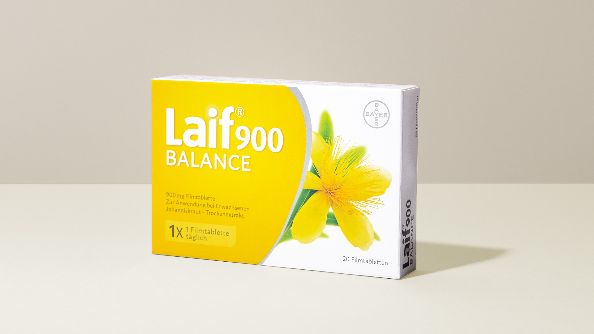 拜耳Laif品牌保健品藥品包裝設計，天然成分為精神健康注入新活力