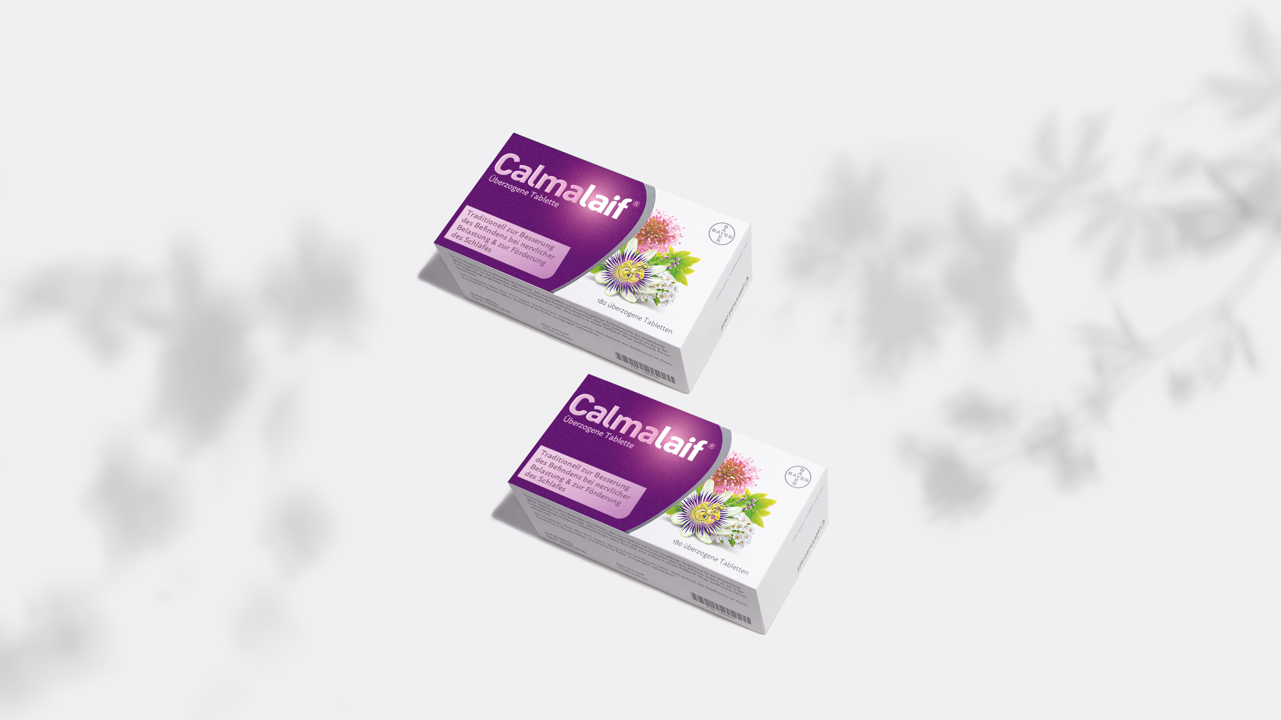 拜耳Laif品牌保健品藥品包裝設計，天然成分為精神健康注入新活力