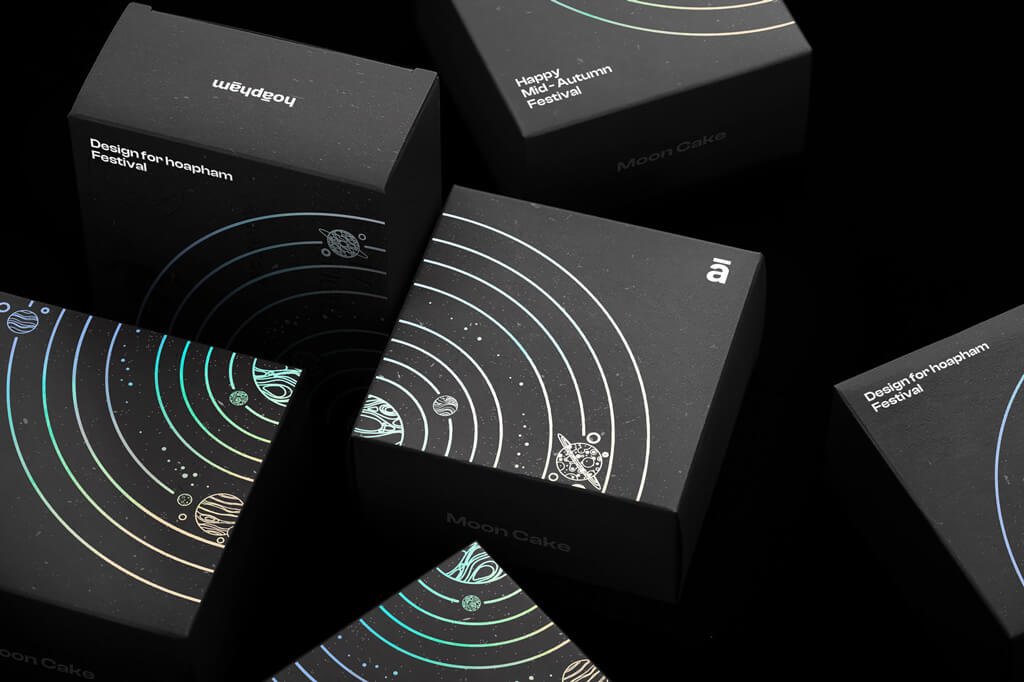 以元素宇宙為靈感的中秋月餅禮盒包裝設計 以元素宇宙為靈感的中秋月餅禮盒包裝設計