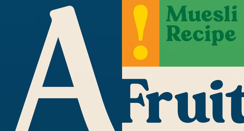 Alpen早餐谷物麥片打造新品牌與logo設計包裝設計，阿爾卑斯山插畫元素