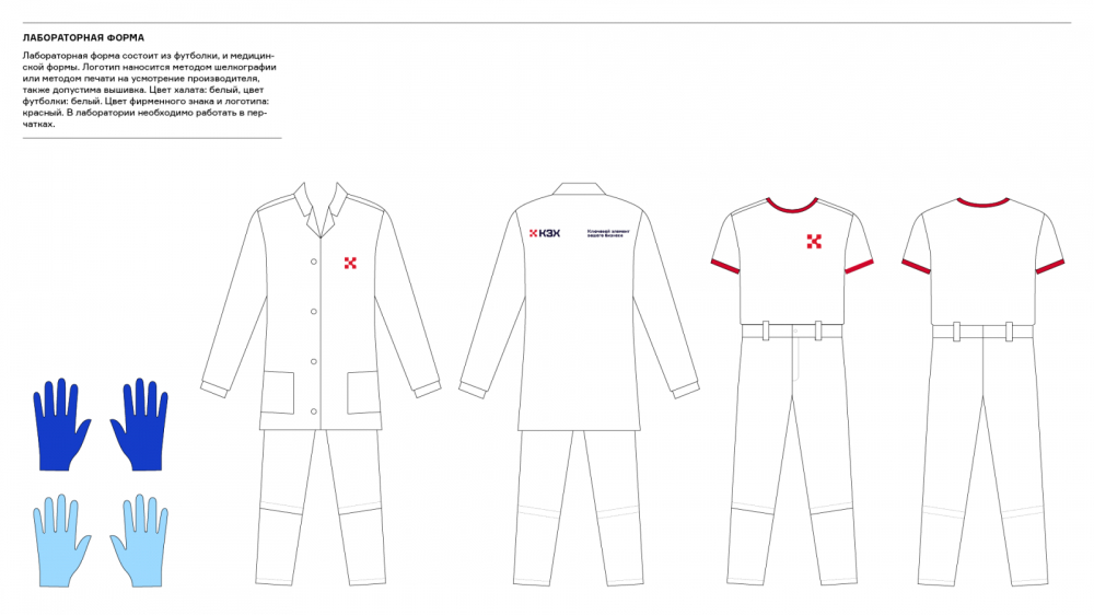 K3X化學試劑藥劑廠logo設計企業品牌形象設計“關鍵元素”-工作服設計