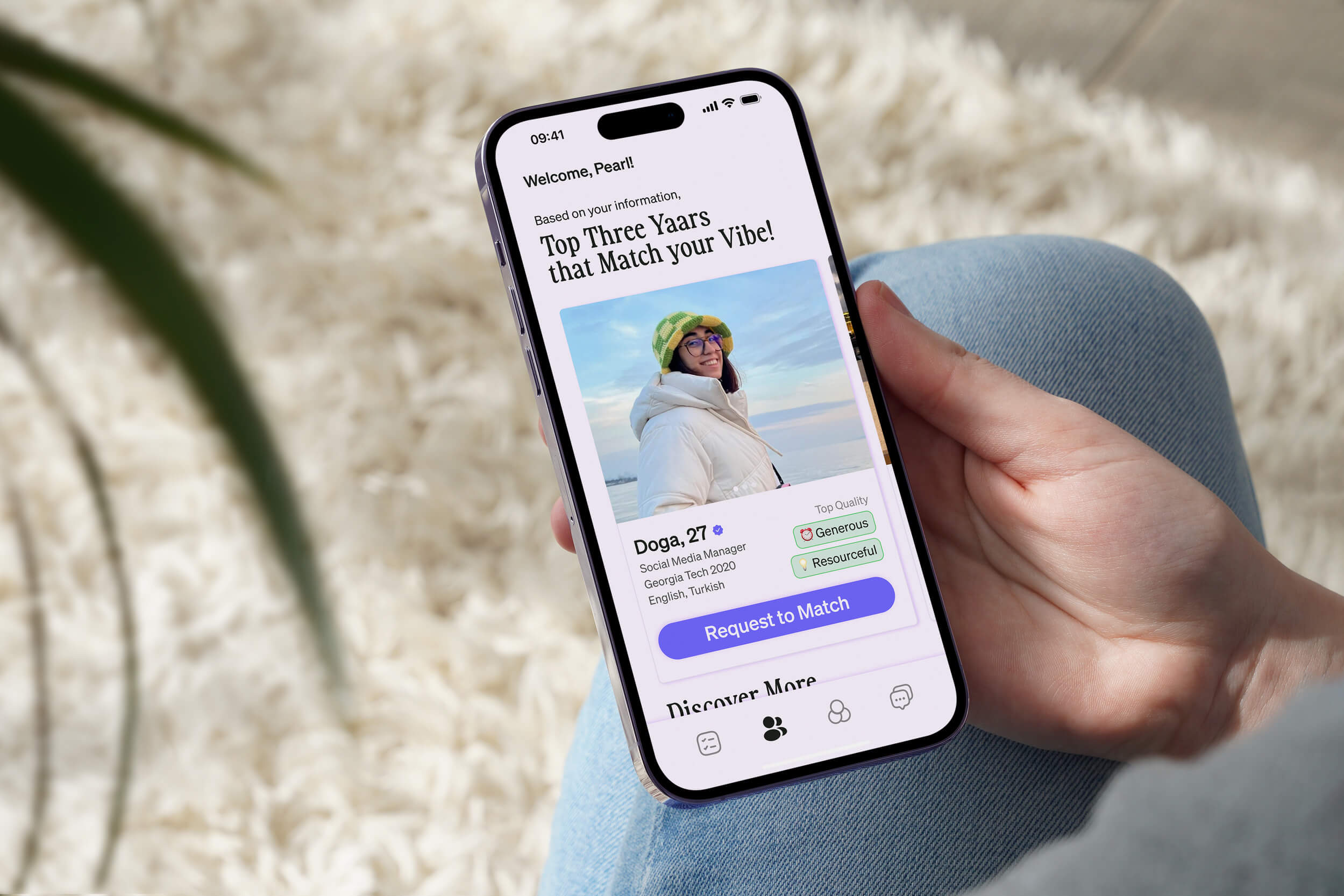 Yaar 移民社交軟件品牌形象設計logo設計ui界面設計，色線艷麗充滿兒童趣味