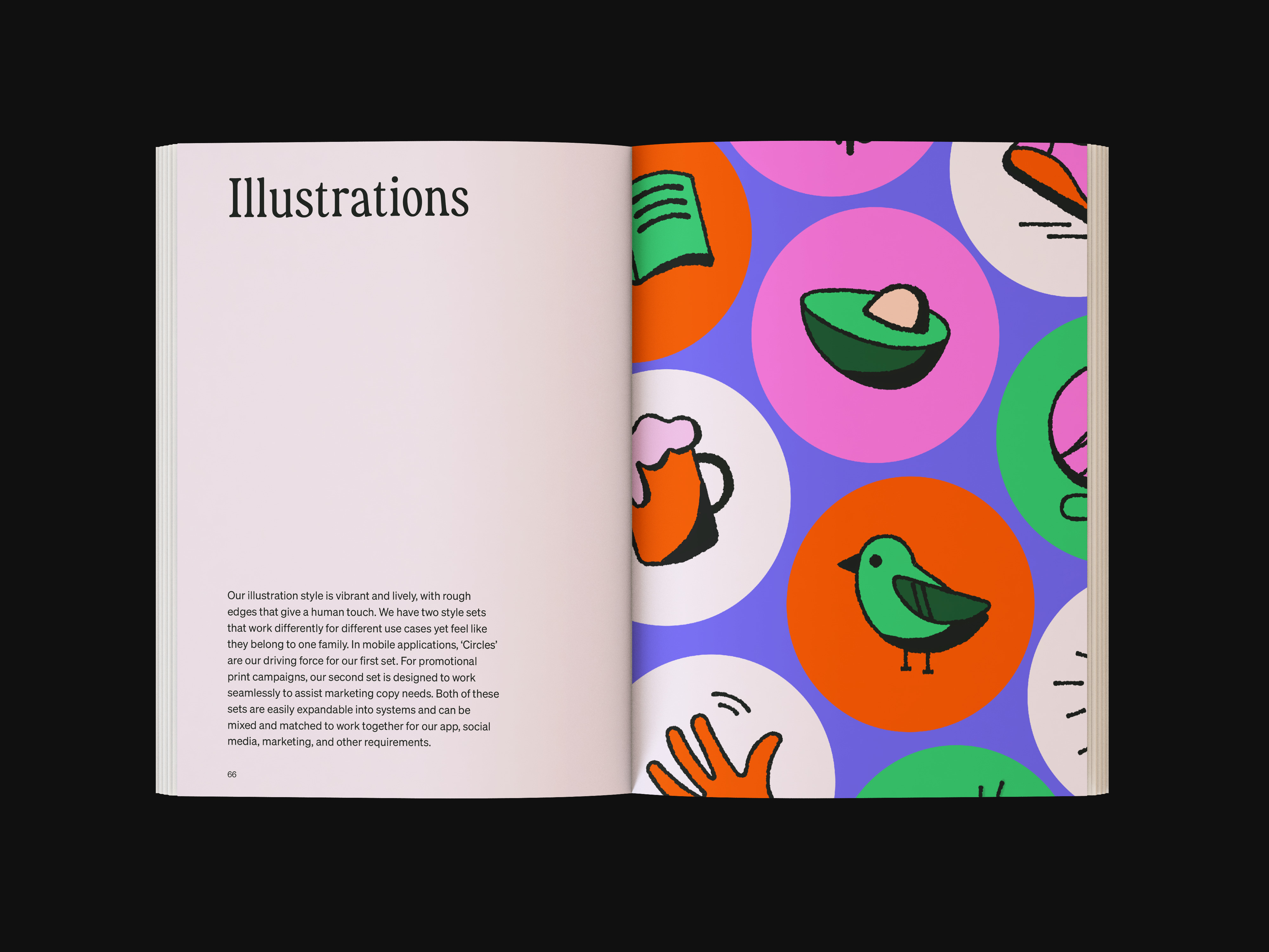 Yaar 移民社交軟件品牌形象設計logo設計ui界面設計，色線艷麗充滿兒童趣味