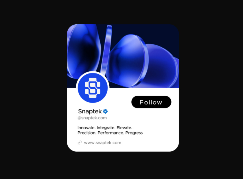 Snaptek 人工智能尖端科技品牌S字母logo設(shè)計vi設(shè)計，藍(lán)色科技風(fēng)