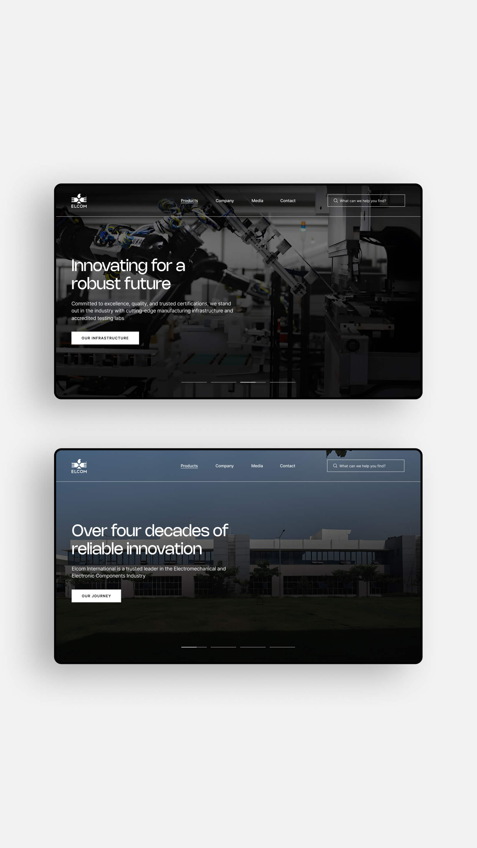 Elcom 機電電子元件品牌logo設計網站設計,專業清晰產生信任 Elcom 機電電子元件品牌logo設計網站設計,專業清晰產生信任