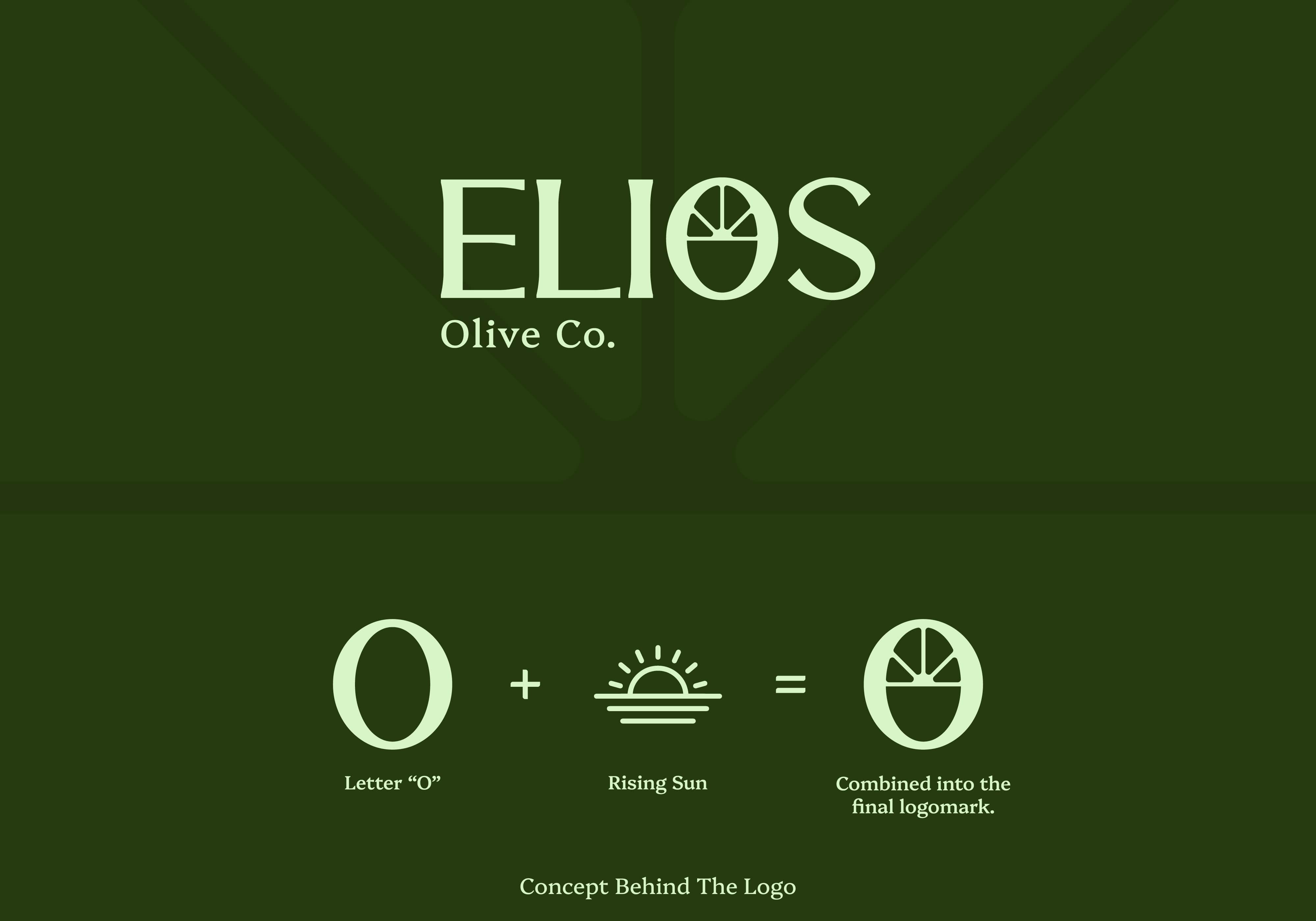 Elios代表文化和傳統(tǒng)橄欖油品牌logo設計包裝設計，自然清新風格