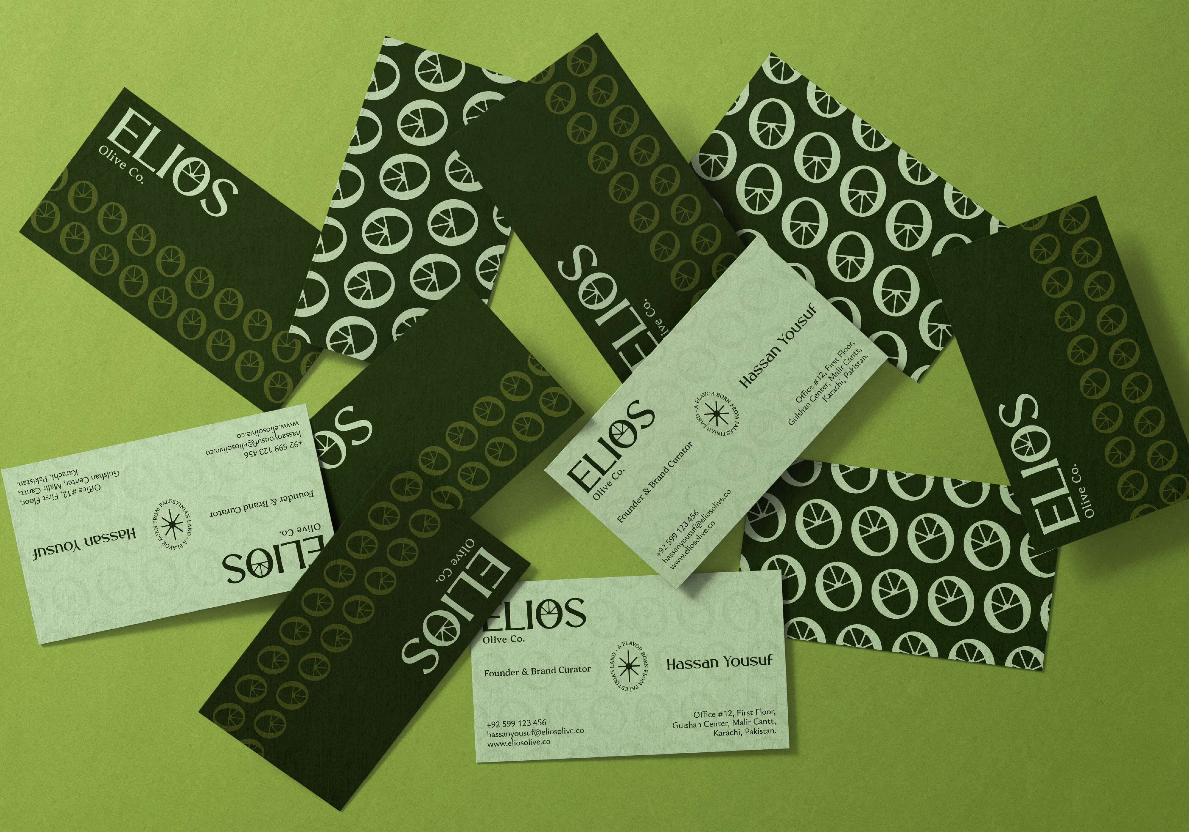 Elios代表文化和傳統(tǒng)橄欖油品牌logo設計包裝設計，自然清新風格