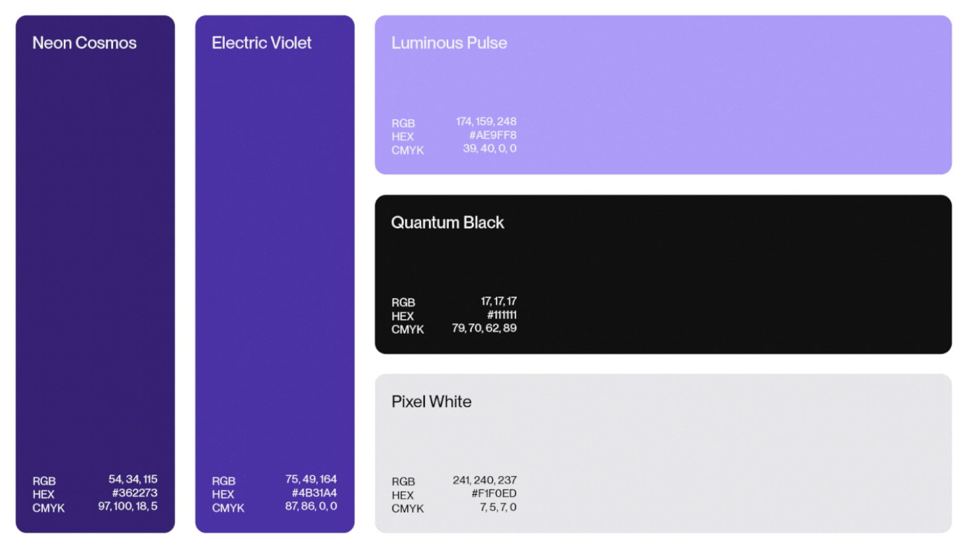 AstroLight LED照明品牌形象設計logo設計靈感源自數字LED像素