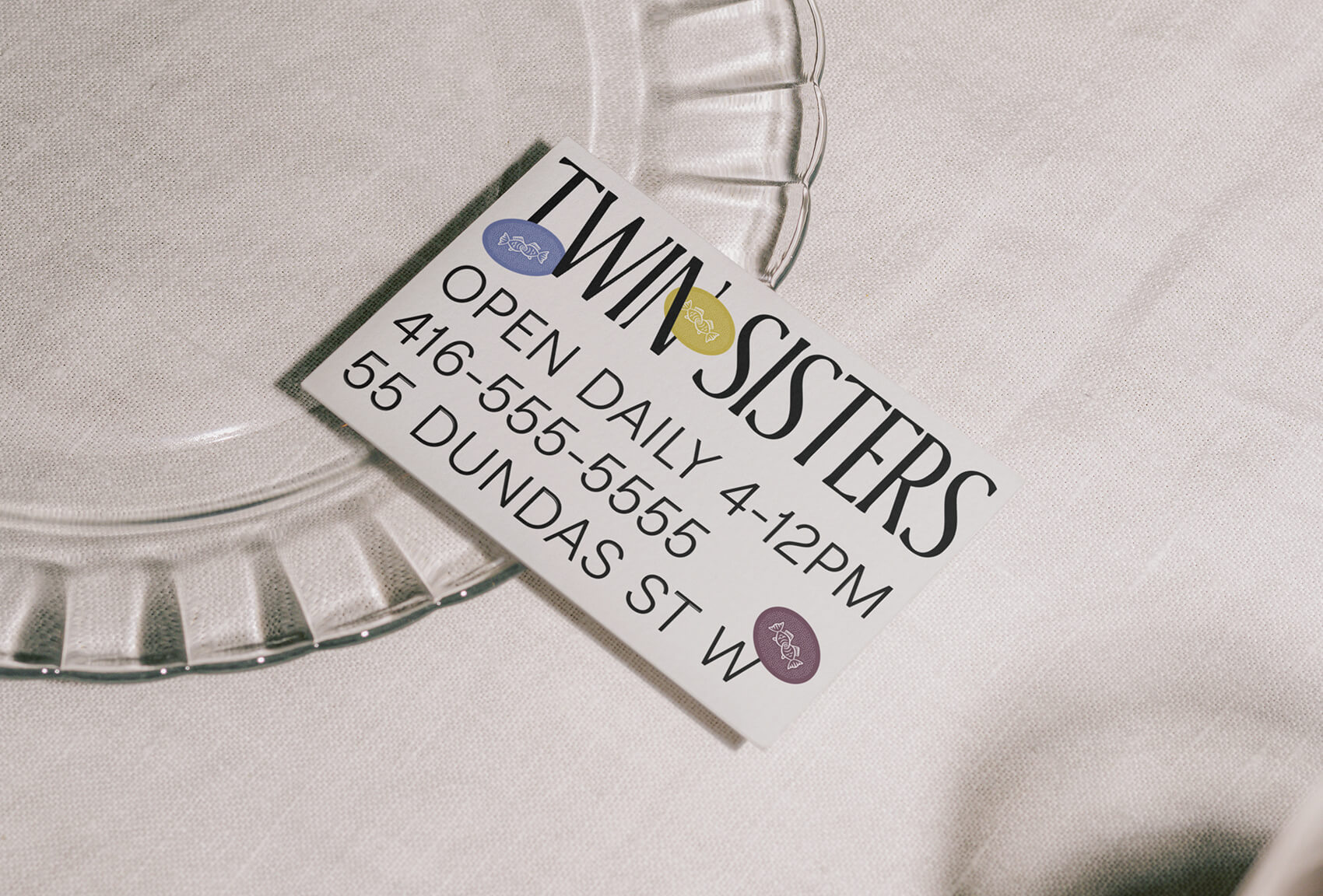 Twin Sisters 酒吧雙魚logo設(shè)計品牌視覺形象設(shè)計