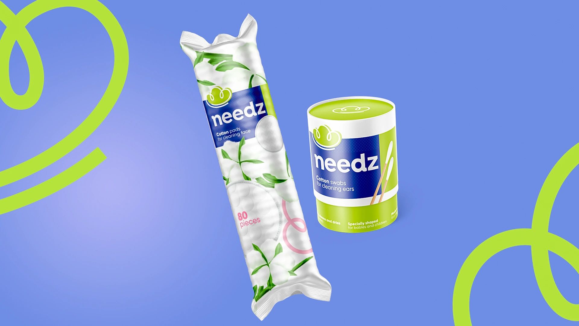 嬰兒與成人衛生用品紙尿褲濕巾Needz品牌創建品牌起名logo設計包裝設計-上海品牌策劃公司