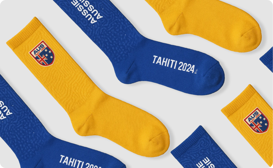 世界沖浪聯盟Teahupo''''''''o 2024 年WSL奧運運動服裝品牌視覺設計-上海品牌設計公司