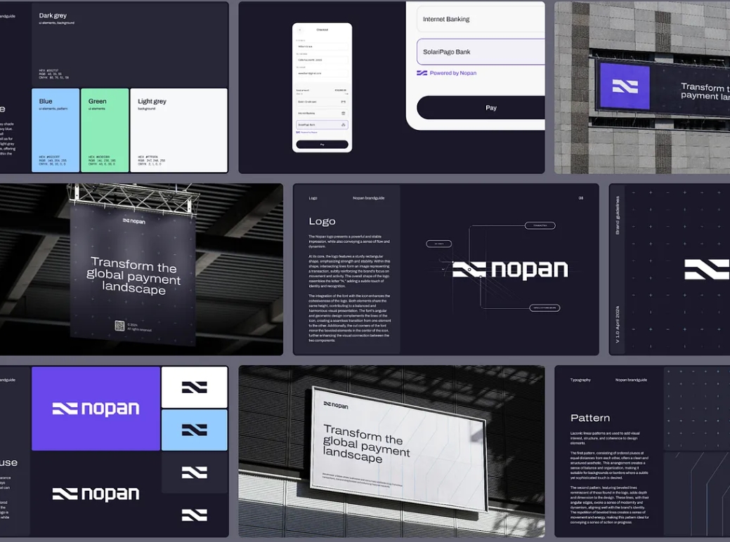 金融科技平臺的視覺識別vi設計