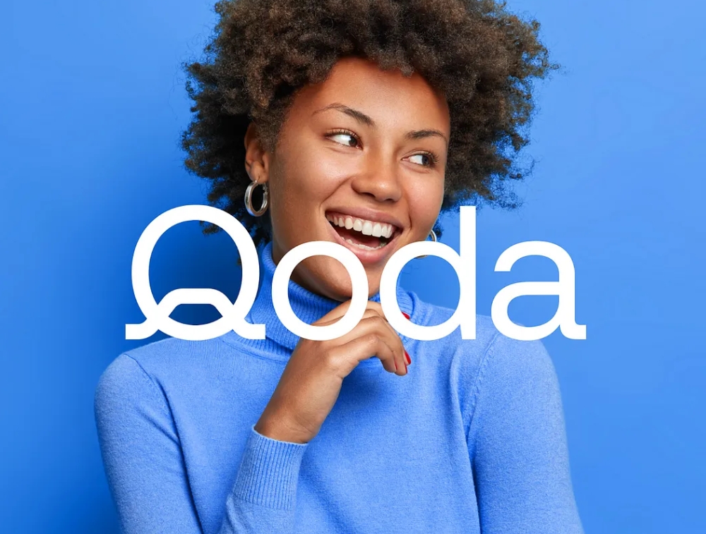 Qoda — IT教育平臺的標志logo設計
