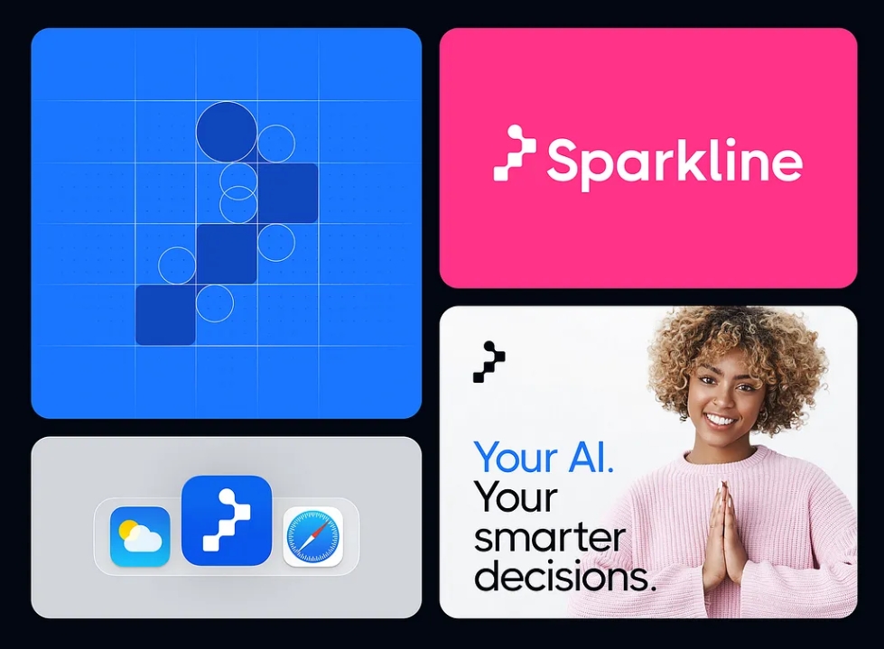 人工智能驅動的數據智能平臺品牌logo設計