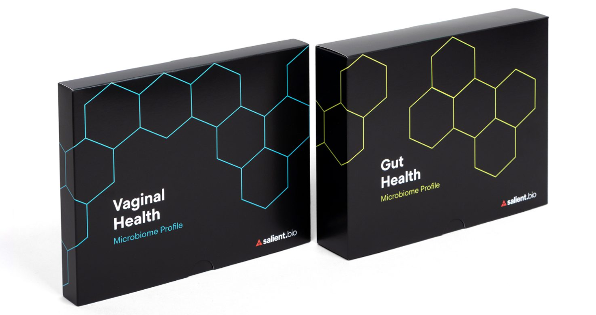 SALIENT BIO 腸道微生物組和陰道微生物組測試試劑包裝盒設計 SALIENT BIO 腸道微生物組和陰道微生物組測試試劑包裝盒設計