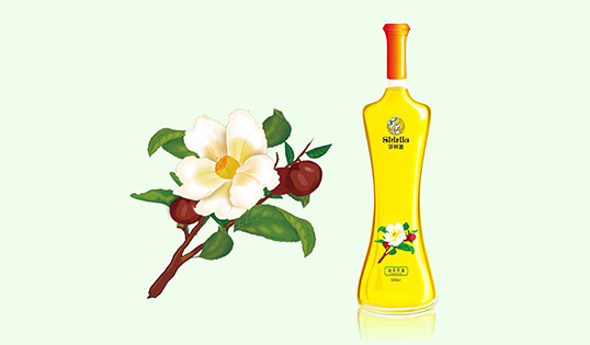 Shirlia 莎麗亞食用油瓶形設計山茶油亞麻籽油葡萄籽包裝設計禮盒包裝設計