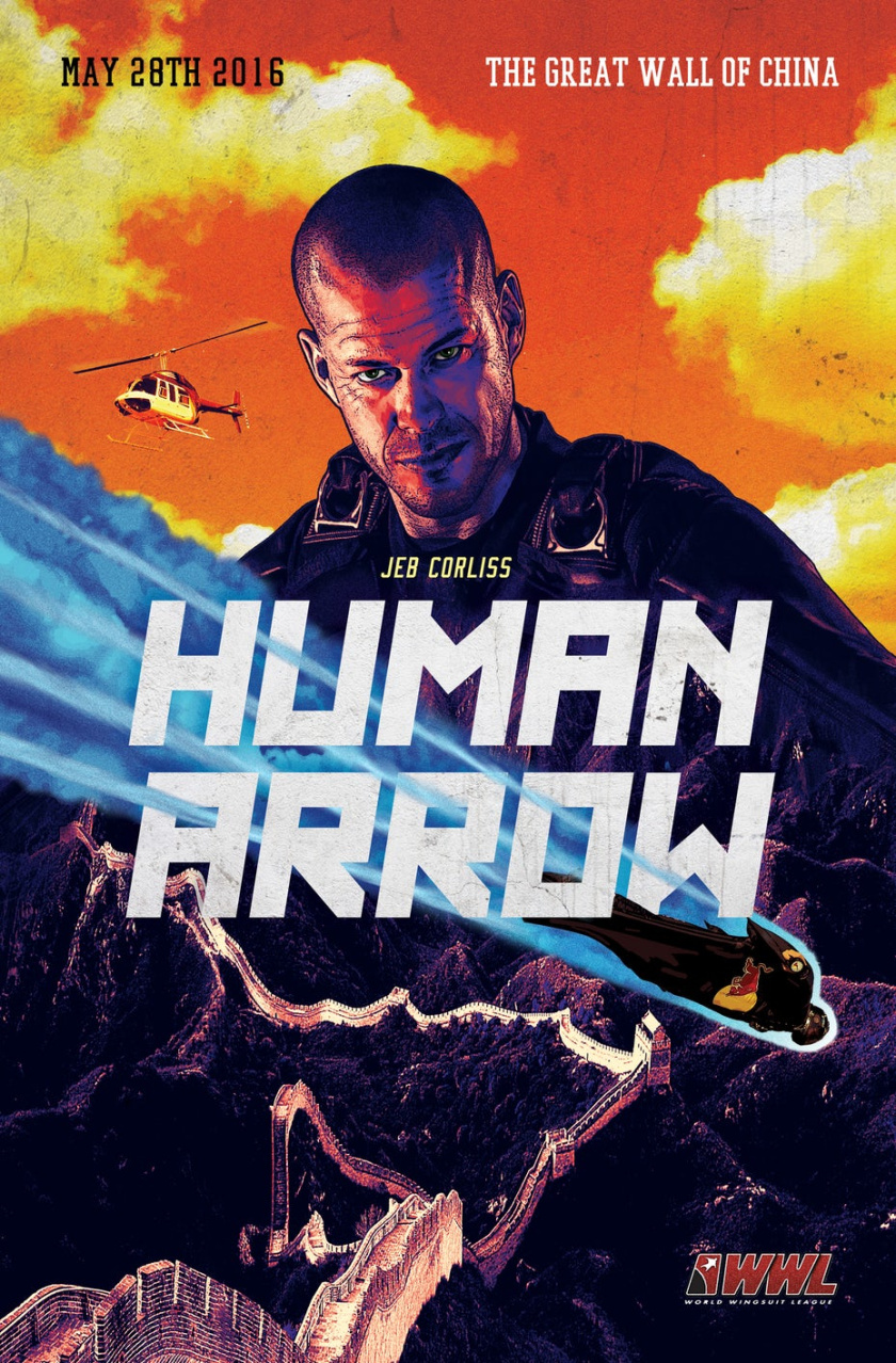 空氣流傳達出快速飛行