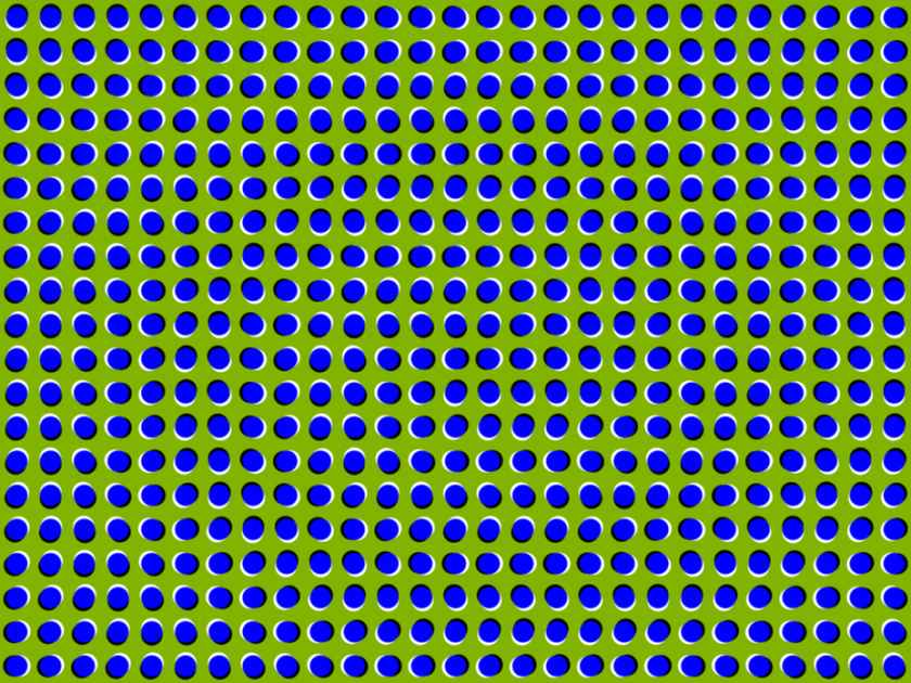 使用點來創造波浪的幻覺