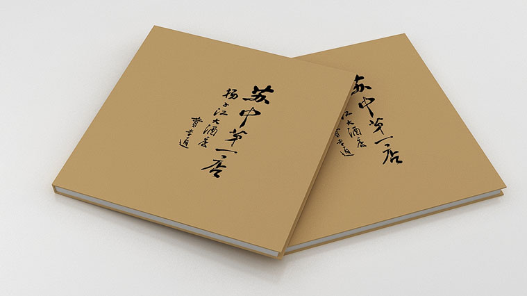 揚子江大酒店畫冊設計
