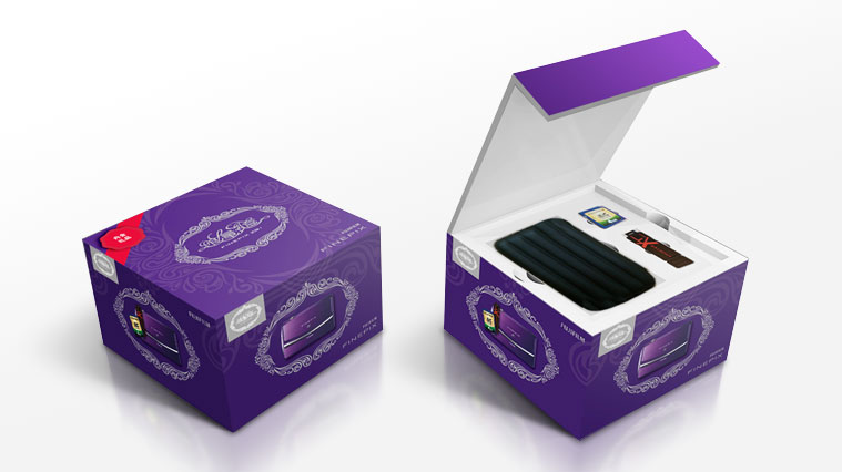 富士相機禮盒包裝設計-上海禮盒包裝設計公司