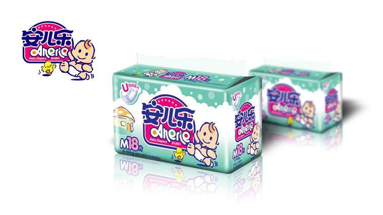 安兒樂(lè)嬰兒紙尿褲包裝設(shè)計(jì)