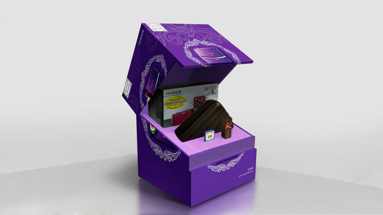 富士相機禮盒包裝設計-上海禮盒包裝設計公司