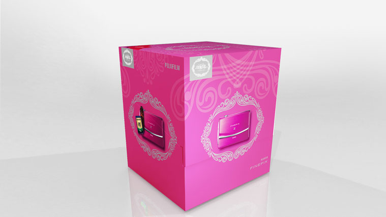 富士相機禮盒包裝設計-上海禮盒包裝設計公司